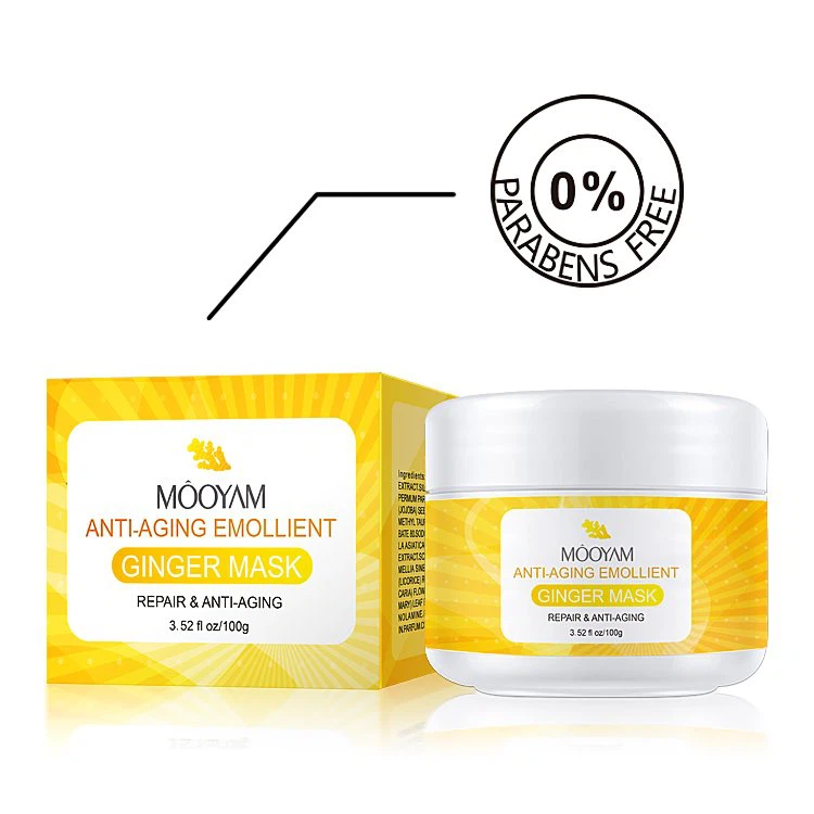 Anti verouderen kurkuma klei masker